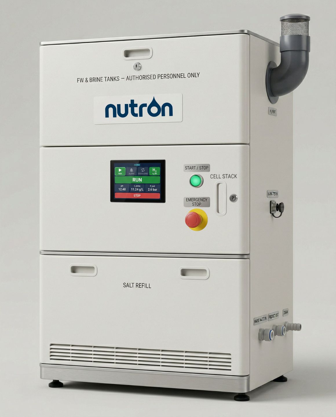 Nutron on-site water generator